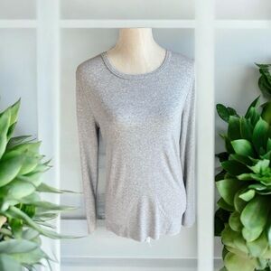 Gap Grey Modern Long Sleeve Tee